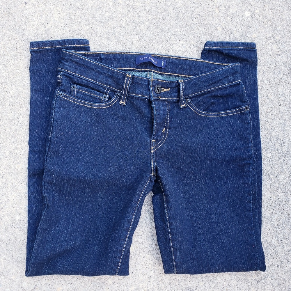 Levi's Low Waist Ankle Jean Leggings Size 7 Short